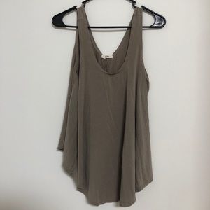 Olive Green Tank Top